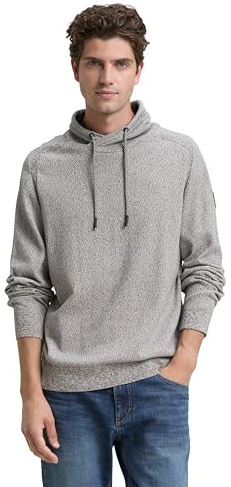 TOM TAILOR Herren 1048021 Strickpullover mit Snood