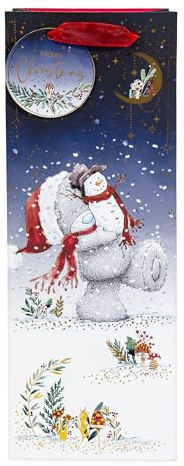 Me to You Tatty Teddy Luxury Christmas Bottle Bag - Official Collection