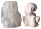 Weibliche Statue Silikonkerzenform Weibliche Figur
