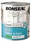 RONSEAL RSLSW21GP750 Stay 2-in-1 Gloss Paint, White, 750 ml