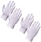 2x Pairs Of Medium Medisure 100% Cotton Medical Gloves - Dry Skin/Eczema Moisturising Hand Gloves