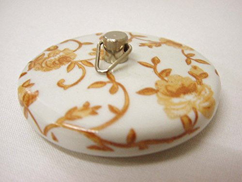 TAPON BAÑERA Lavabo BIDE Fregadero Standard Porcelana Trama Marron