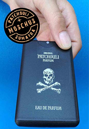 Patchouli + Moschus Sumatra - NEUF 20ml - Parfum de poche - noir