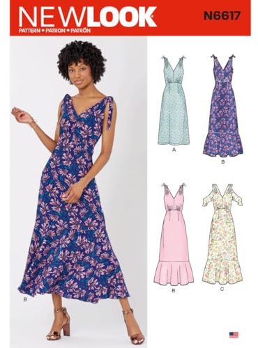 New Look Sewing Pattern UN6617A Misses' Dresses