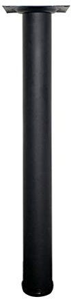 Pieds de Table en Acier Inoxydable, Hauteur 60cm / 80cm, Pied de Support latéral, Colonne de Support de Meuble/Pieds de Table de Bar/Pieds de Bureau/Support de Table d'ordinateur/Pieds de su