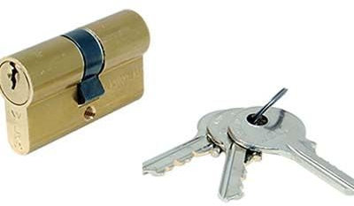 Welka 70026260 Cilindro 26X26 Leva din 30° Ottone