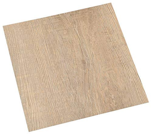 vidaXL 55x PVC-Fliesen Selbstklebend Vinyl-Fliesen Bodenbelag Vinylboden Laminat Dielen Fußboden Laminatboden Fliese Wohnzimmer 5,11m² Braun