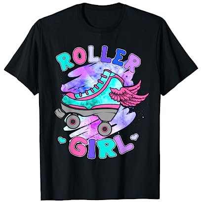 Roller Girls, Skating Motiv, Rollschuh, Roller Skates T-Shirt