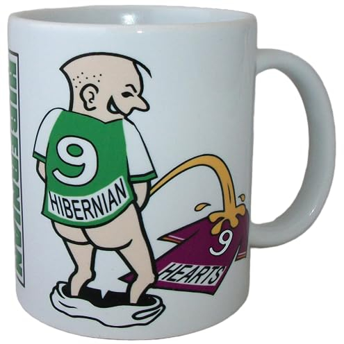 Wee On Funny Football Team Shirt Fan Rivalry Tea Coffee Mug (Hibernian (weeing on Hearts))