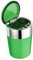 LED Auto Aschenbecher mit Deckel und Licht LED tragbarer Windtöter Auto rauchfreien Aschenbecher Zigarette Aschenbecher für Autos Outdoor Camping Balkonaschenbecher Taschenaschenbecher (Grün)