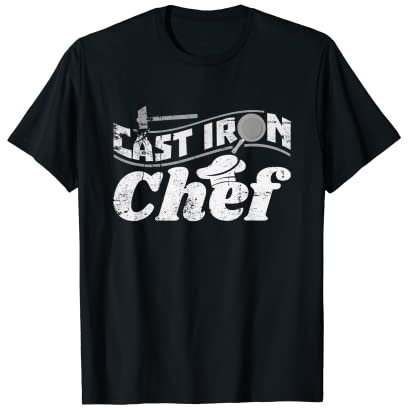 Cast Iron Skillet Cooking design Cooking Gift T-Shirt