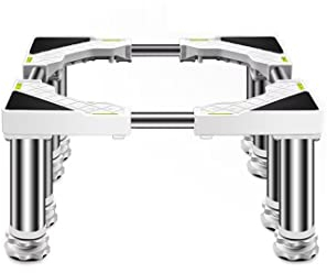 Verstellbarer Kühlschrank fuß Höhe 20cm Waschmaschinen Rahmen Länge/Breite 45-65cm Geschirrspüler Basis Standherd erhöhen Maschine Basisständer Wasserwaage 4/8/12 Füße