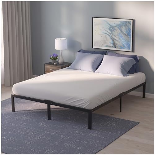 Dreamzie Bett 160x190 mit Lattenrost Metall 41cm Betten Robust, Leichte Montage, Umfangreicher Stauraum