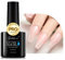 Gummy Base Pose Americaine: Gelike ec Colle Faux Ongles 6 en 1 - Colle Capsule Americaine Ongle UV Rubber Base, Nail Glue, 8ml Rose bébé
