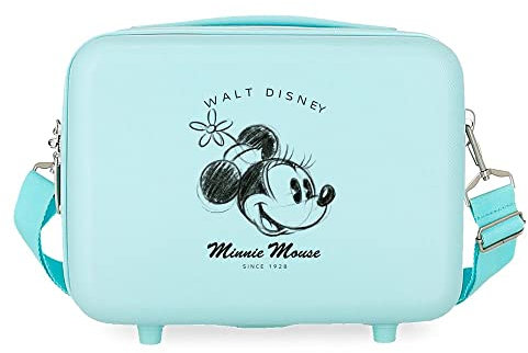 Disney Minnie You are Magic Turquoise Trousse de Toilette Adaptable 29x21x15 cm ABS Rigide 9.14L 0.8 kgs