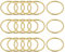 sourcing map Runde Ohrring Bördeln Reifen Ringe Kreis Offene Lünette Verbindungsring 20mm/ 0.78 Messing Ton Ohrring Suche Verbindung Ring für Schmuck Herstellung Pack von 20