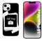 Hulle Schutz kompatibel mit Apple iPhone 15 Plus Benutzerdefiniertes Foto Polaroid / Bedrucken Sie auch die Seiten / Telefon-Hartschale zum Aufstecken, rutschfest, kratzfest, stoßfest, starrer Schutz