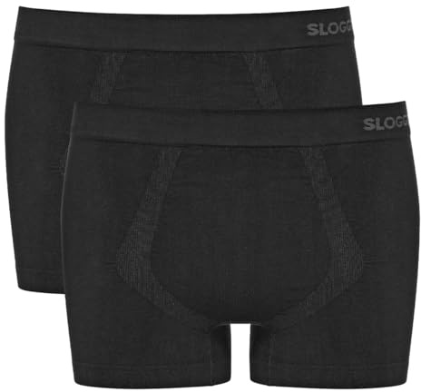 Sloggi 2er Pack Men GO Smooth - Herren - Retro Short/Pant - Unterwäsche - Atmungsaktiv