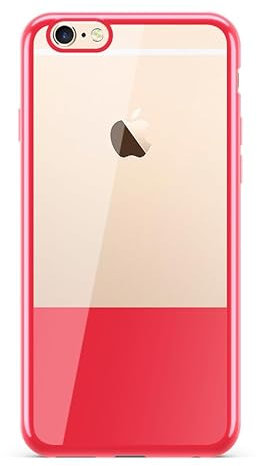 ERT GROUP Half Electro Case for Iphone 6 Plus, Red