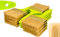 ToolSpace 12er Set Flachpinsel - 102mm - Flachpinsel - Ergonomischer Kunststoffstiel - Naturborsten mit Synthetikborstenmischung - Dichte Borsten - Für alle Arten von Farben.