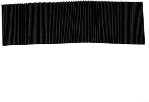 Faltenbalgabdeckung für Fräsmaschinen, staubdicht und wasserdicht (150 mm)