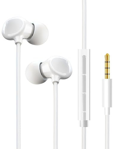 TC01 Ceramic Wired Earphones Sleep Headphones, Noise Blocking Sleep Earbuds, Small Earplugs for Side Sleepers, Snoring, Yoga, Travel, 3-Frequency Ultra Large Diaphragm for Superior Sound Quality