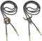AHEJIOO 2 Stück Bolo Tie, Cowboy, Cowboy Kostüm Herren, Western Outfit Herren, Western Outfit Damen, Western Deko, Cowboy Hemd, West, Cowboy Weste Herren, Cowboy Hemd Herren, Cowboy Kostüm