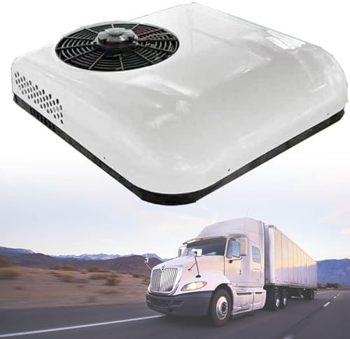 YYRHD-CZ Climatiseur De Toit De Voiture, Mini Climatiseur DC 12 V/24 V, Système De Ventilation for Camping-Car, Climatiseur Mobile for Caravanes, Camions, Camping-Cars, Excavatrices(24V)