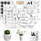 Rub On Sticker Kommunion, 6 Stück A5 Rub On Aufkleber, Folie Transferaufkleber, für Möbel, Glas, Holz, Scrapbooking, DIY Basteln Deko (Kommunion)