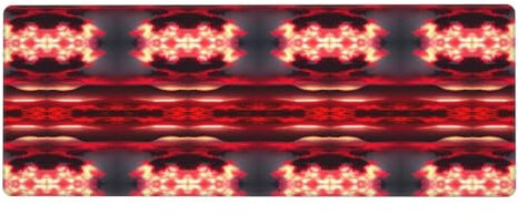 Red Sky at Night Starry Stitches is suitable for Keyboard Pads for Office and Families Large Game Desktop Mouse Pad with