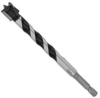 Briny River 16 Mm Forstner-Holzbohrer Lochscharnierschneider 7 Mm Sechskantschaft 129 Mm Länge Extra Lange Bohrer