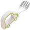 Sionhiuo Cuillère pour Bébé - Ustensiles d'Apprentissage Manger Autonomie | Design Ergonomique pour Nourriture Polyvalente Adultes Repas Familiaux