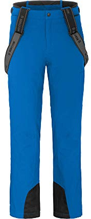 Bergson Flex | Herren Skihose - Normal-/Kurz-/Langgrößen, wasserdicht (20.000 mm) & verschweißte Nähte, Winddicht & atmungsaktiv (20.000 g/m²), warm wattiert (50 g/m²) & elastisch, Oberschenkel-Venti