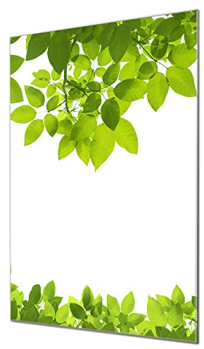 banjado Magnettafel aus Glas 60x90, abstraktes Muster, beschreibbar