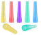 Kitosun Embouts Hygiénique pour Tuyau Chicha Narguilé – Lot de 100 Pièces Jetable Emballé Individuellement Couleurs Mélangées Pointe de la Bouche Accessoires Intérieurs Universelle pour Tuyaux