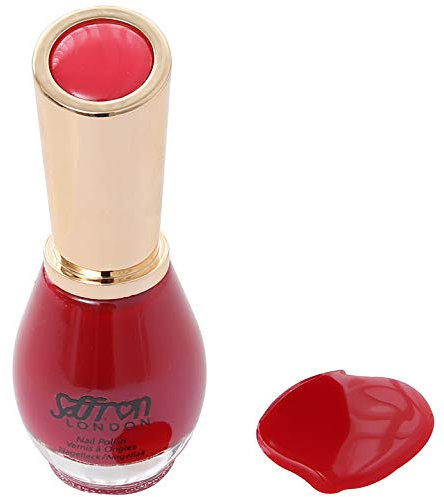 Saffron - Nail Polish #1013 (Colour 37 Shock Me Red)