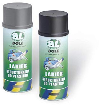Boll 400 ml Strukturlack fein Kunststoff Struktur Spray GRAU 0014001