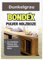 Bondex Holzbeize Pulverbeize Beutelbeize Beize auf Wasserbasis für Möbel 5er Pack (dunkelgrau)