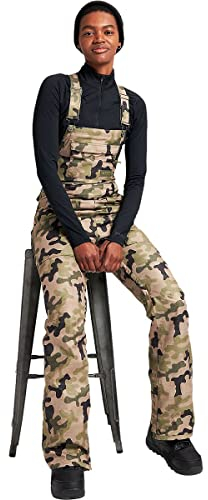 Burton Women's Standard Avalon Bib Pant, Multicolor, Medium