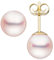 Paar Ohrstecker mit Akoya Perlen 8mm rund 585 Gold Gelbgold Ohrschmuck Damen