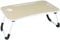 Taylor & Brown Laptop Bed Table Lap Standing Desk for Bed and Sofa Breakfast Tray Foldable Folding Serving Coffee Tray Notebook Stand Reading Holder for Couch Floor Kids (Maple)