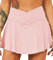 TZLDN Tennis Skort - Damen Sport Rock mit Shorts Laufrock Minirock Tennisrock Hosenrock Sommerrock Skirt Outdoor Workout Running A05 Rosa L