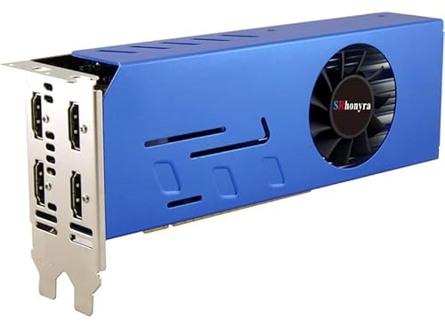 SRhonyra Scheda grafica a basso profilo GT 750 Multi-Display 2G GDDR5 Supporto scheda video U3D Multi-Monitor dedicato GraphicsCard