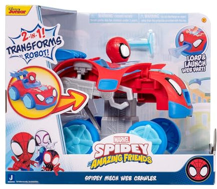 Marvel Spidey and His Amazing Friends - Vehículo Web Crawler