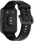 BoLuo Bracelet de Montre pour Huawei Watch Fit 2, Silicone Couleur Peinte Bracelets de Montre Armband Strap Bande Remplacement avec fermoir Sangle pour Huawei Watch Fit 2 Accessories (noir)