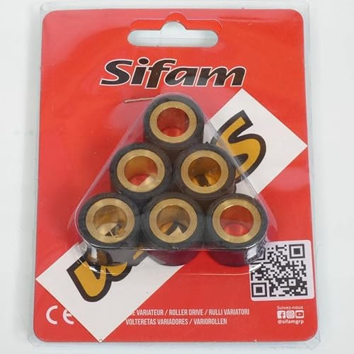 Galet rouleau de variateur Sifam compatible avec Scooter Suzuki 125 Uh Burgman 2014 à 2022