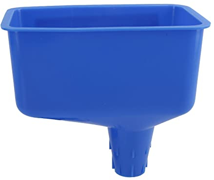 Entonnoir rectangulaire en plastique pour remplissage d'huile - Bec verseur variable