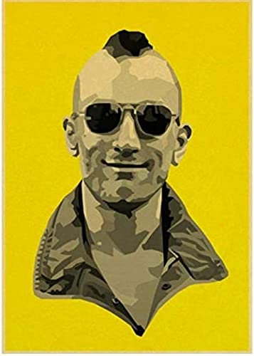 Poster Taxi Driver Vintage Film Poster Leinwand Malerei Poster Und Drucke Kunst Wand Bilder Home Decor 50X70Cm Kein Rahmen