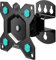 ONKRON Full Motion TV Wall Mount for 10-35 Inch Screen, PC Monitor Wall Mount up to 20 kg - Universal TV Wall Bracket VESA 75x75 - VESA 100x100/TV Mounting Bracket Tilt Swivel Rotation R3-B Black