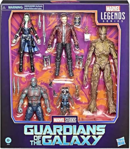 Marvel Legends Guardians of The Galaxy 6 Inch Action Figure Box Set - Guardians Multipack
